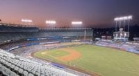 Dodger Stadium view, 2020 Wild Card Series