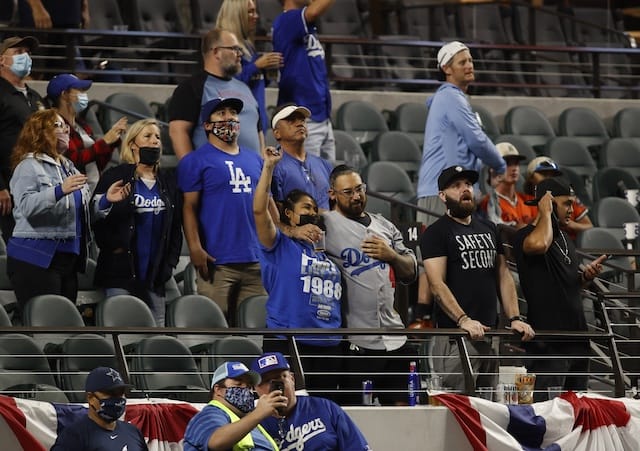 Dodgers Fans, 2020 NLCS
