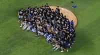 Dodgers team photo, 2020 NLDS