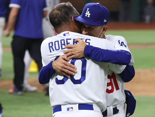 Dave Roberts: Dodgers Third Base Coach Dino Ebel 'As Good As There Is