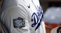 Dodgers jersey, 2020 World Series patch