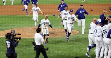 Dodgers win, 2020 World Series