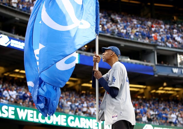 Kareem Abdul-Jabbar, Dodgers flag