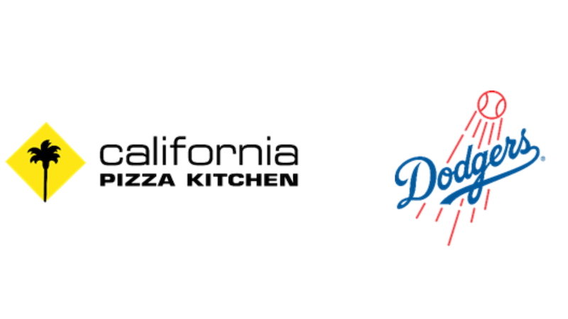 California Pizza Kitchen, Dodgers logos