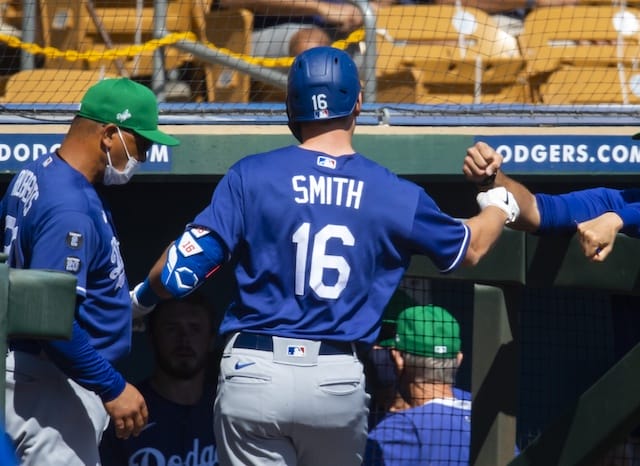 Dave Roberts, Will Smith, 2021 Spring Training