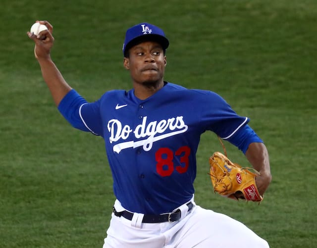 Dodgers' Josiah Gray in his first MLB start is facing another J