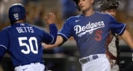 Mookie Betts, Corey Seager, 2021 Spring Training