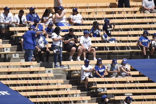 Dodgers fans, Dodger Stadium pavilion
