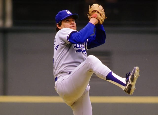 80s Baseball - 12/2/81 Fernando Valenzuela wins the NL Rookie of the Year  Award, as well he should have. He went 13-7 in the strike-shortened season  and led the N.L. in starts