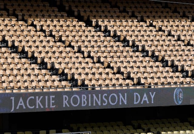 Jackie Robinson Day, Dodger Stadium seats