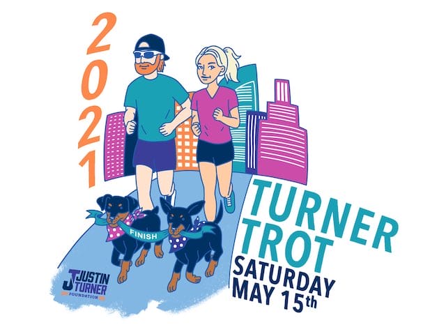Justin Turner, Kourtney Turner, Justin Turner Foundation, Turner Trot