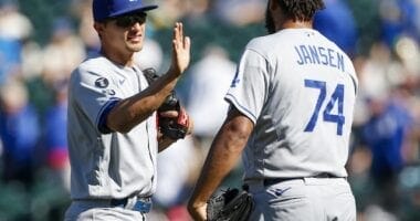 Kenley Jansen, Corey Seager, Dodgers win