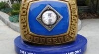 1981 Dodgers World Series ring
