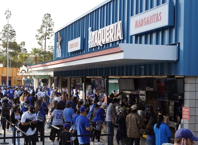 LA Taqueria, Dodgers fans, Dodger Stadium concessions