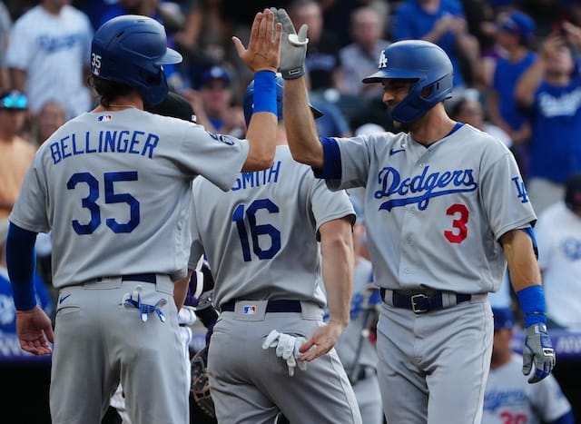 Cody Bellinger, Will Smith, Chris Taylor