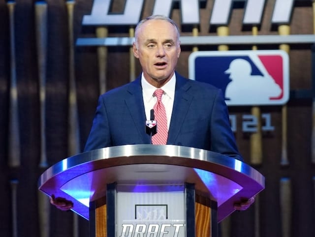 Rob Manfred, 2021 MLB Draft