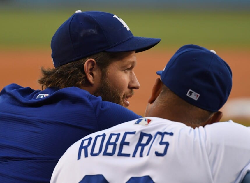 Clayton Kershaw, Dave Roberts