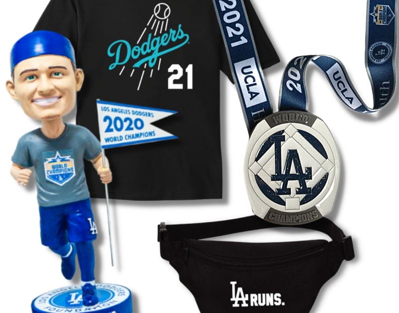 Corey Seager bobblehead, Los Angeles Dodgers Foundation 5K