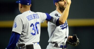 Dave Roberts, Chris Taylor, Dodgers win