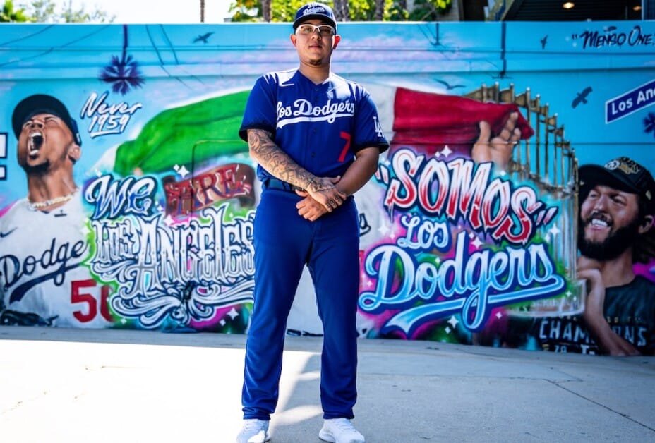 Julio Urias, Dodgers City Connect jersey