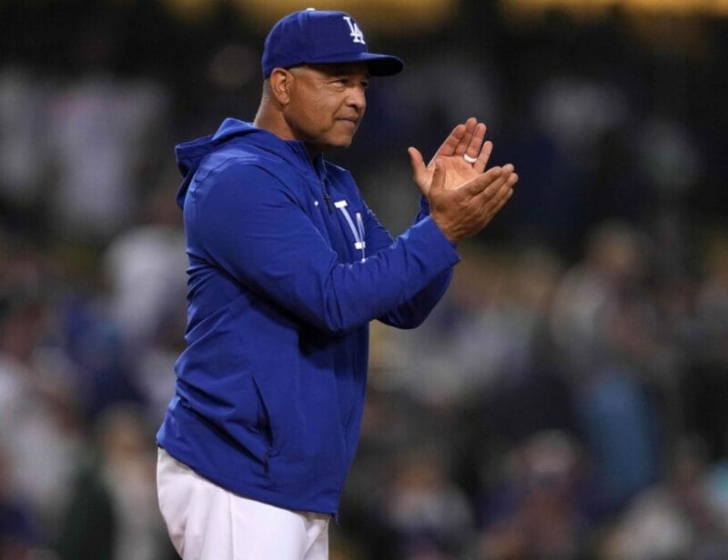 Dave Roberts, Dodgers win
