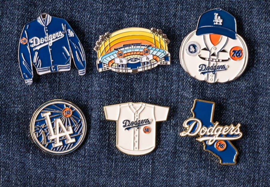 WinCraft Los Dodgers Jersey Pin, Size: One Size