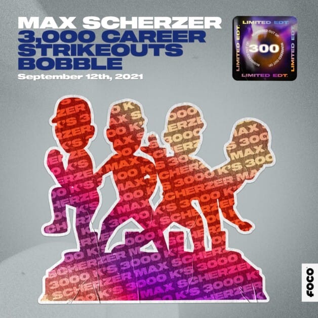 Max Scherzer, FOCO bobblehead