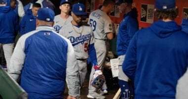 Mookie Betts, Brant Brown, Clayton Kershaw, Evan Phillips, Will Smith, Dodgers lose