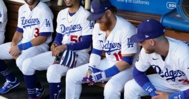 Cody Bellinger, Mookie Betts, Chris Taylor, Justin Turner