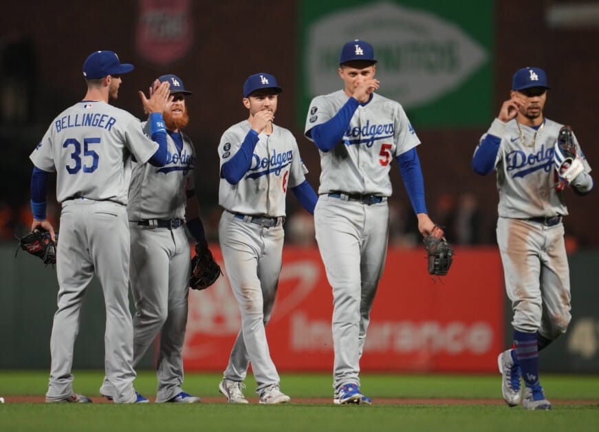 Dodgers nearly squander early lead before putting Giants away – Orange  County Register