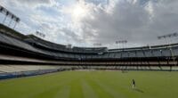 Dodger Stadium view, 2021 NLDS