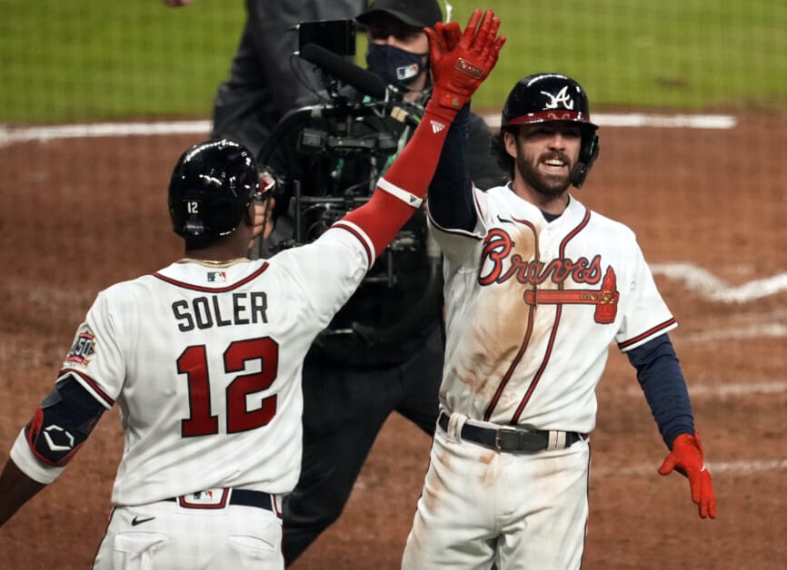 Braves' Dansby Swanson, Jorge Soler Joined Dodgers' Pedro Guerrero & Steve  Yeager In World Series History With Back-To-Back Home Runs