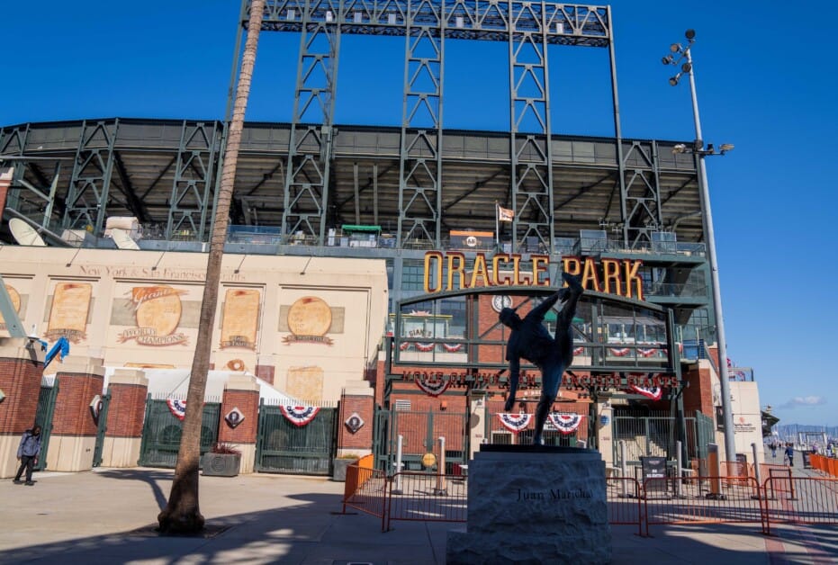 Giants' excuse for selling Dodgers gear at Oracle Park sums up disaster  season