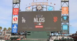 Oracle Park view, 2021 NLDS