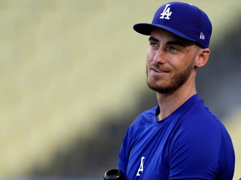 Cody Bellinger, 2021 National League Wild Card Game workout