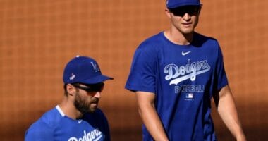 Corey Seager, Chris Taylor, 2020 Spring Training