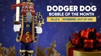 December Dodger Dog bobblehead, FOCO