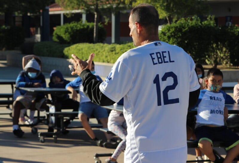 Dino Ebel, Los Angeles Dodgers Foundation, L.A. Reads