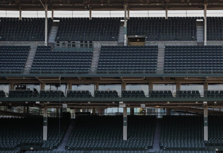MLB lockout, empty stands
