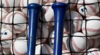 Baseballs, bats, 2022 Spring Training