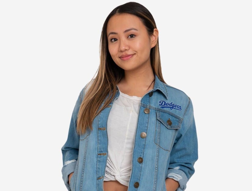 Dodgers 2024 jean jacket