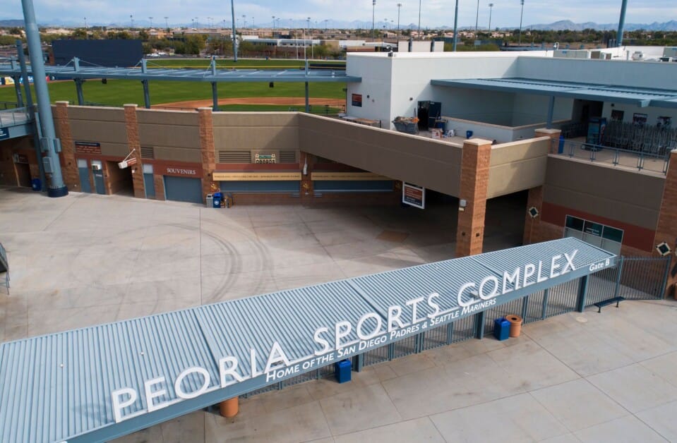 Peoria Sports Complex entrance