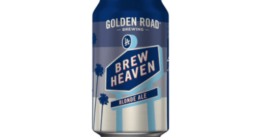 Brew Heaven Blonde Ale beer, Golden Road Brewing