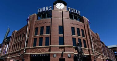 Coors Field entrance, 2022 Opening Day
