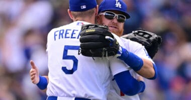 Freddie Freeman, Justin Turner, Dodgers win
