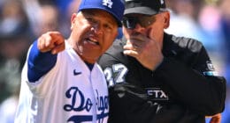 Dave Roberts ejected, Larry Vanover