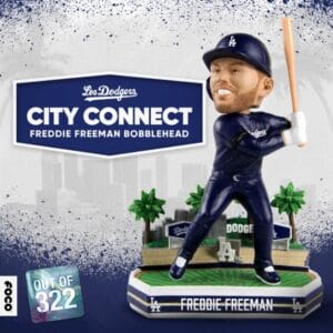 Freddie Freeman, Dodgers City Connect, FOCO bobblehead
