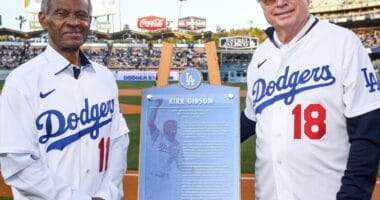 Kirk Gibson, Manny Mota, Bill Russell, Legends of Dodger Baseball