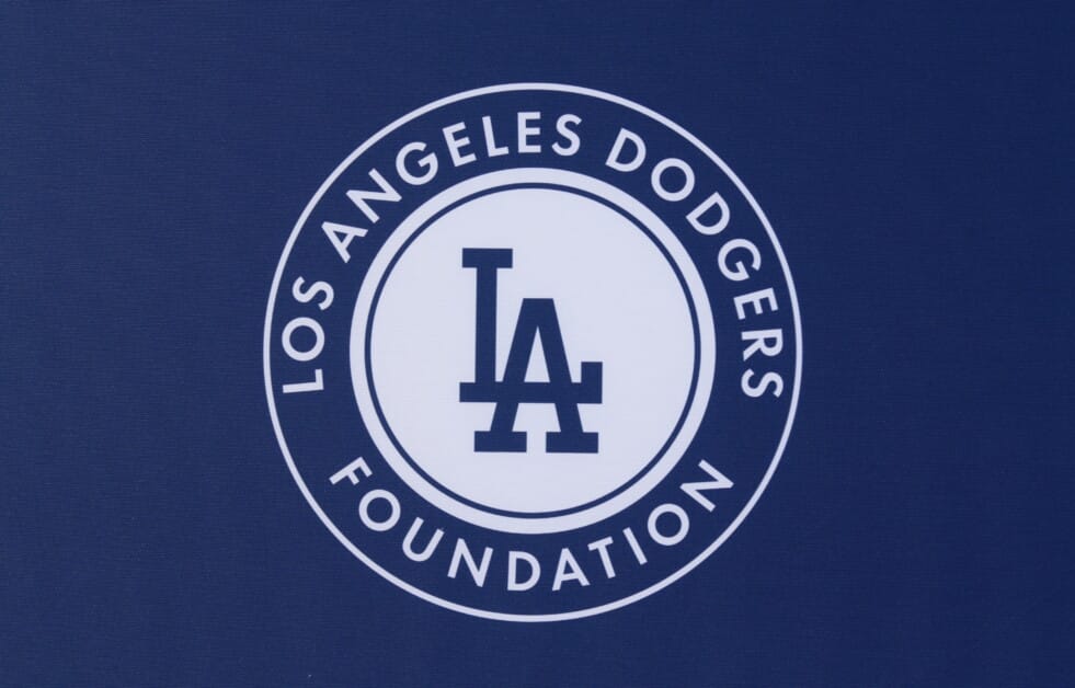 Los Angeles Dodgers Foundation Logo, Los Angeles Dodgers Foundation Blue Diamond Gala