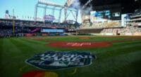 2023 MLB All-Star Game logo, T-Mobile Park view